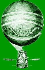 Vincenzo Lunardi's balloon.